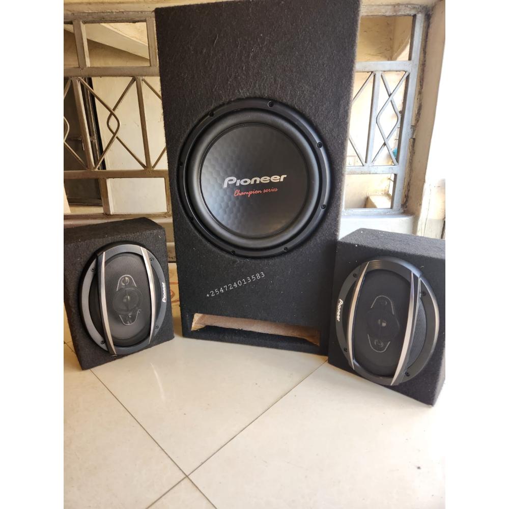 Custom Subwoofer Cabinet - Sound Wave Audio - Complete Audio Setup In ...