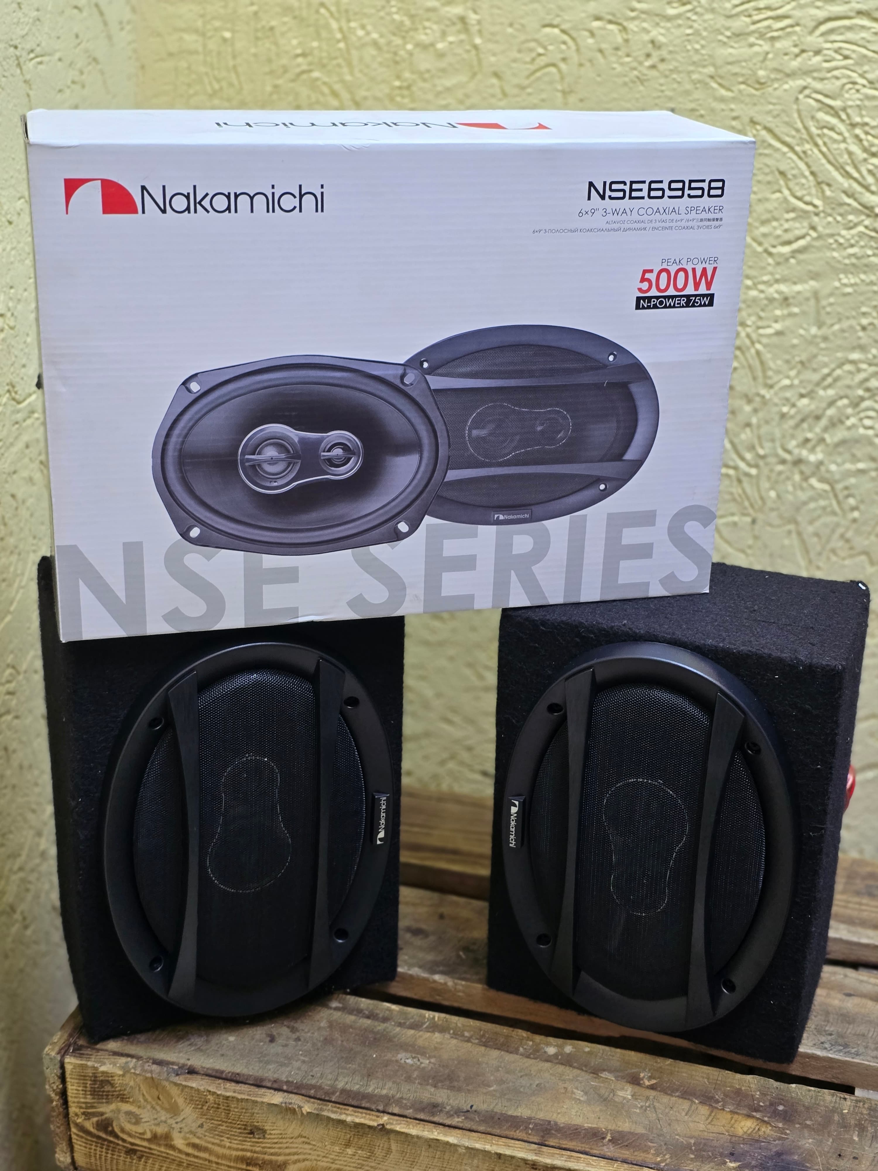 Nakamichi 6x9 Midrange Audio Setup