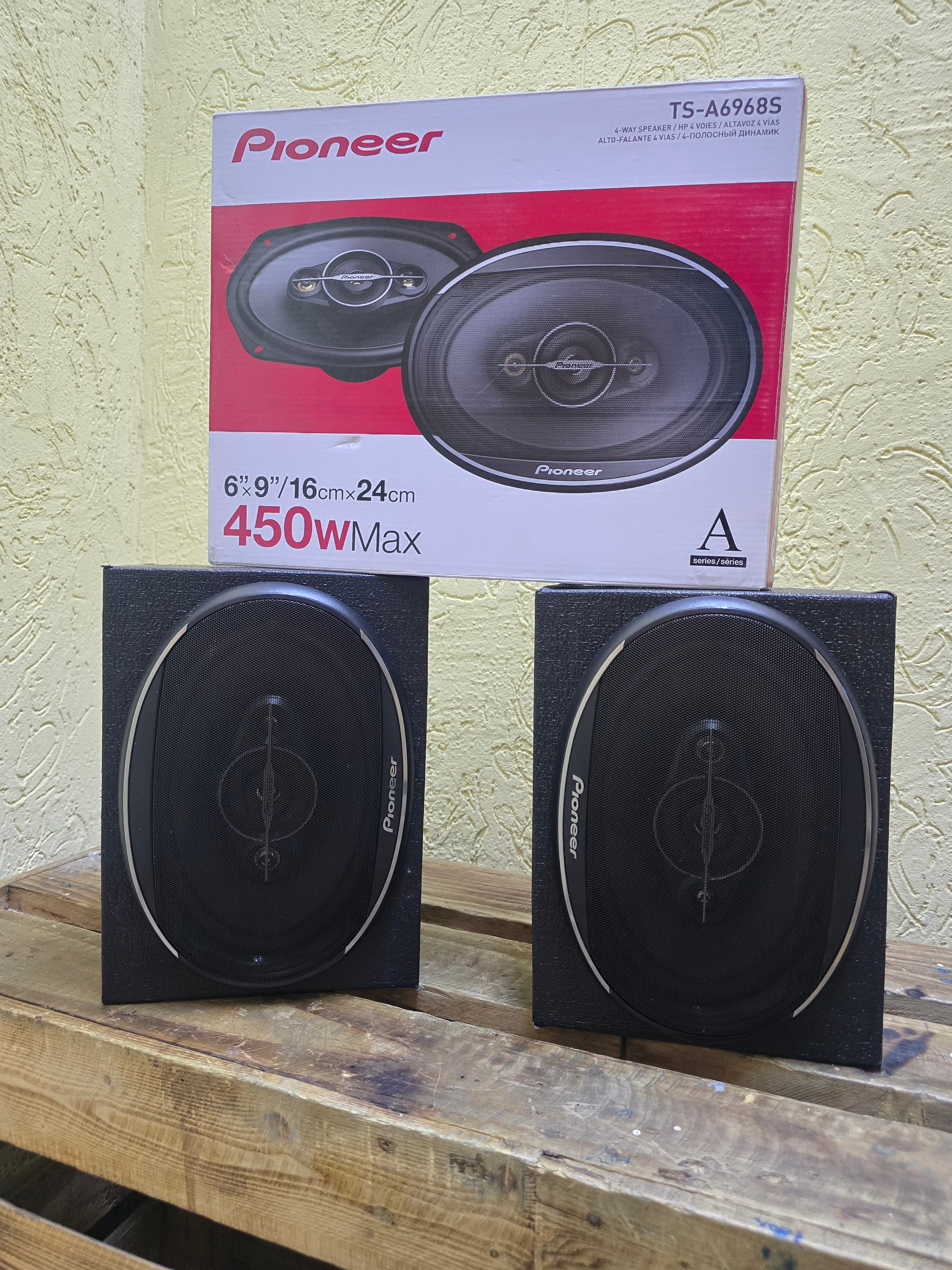 Pioneer 6x9 Midrange Setup