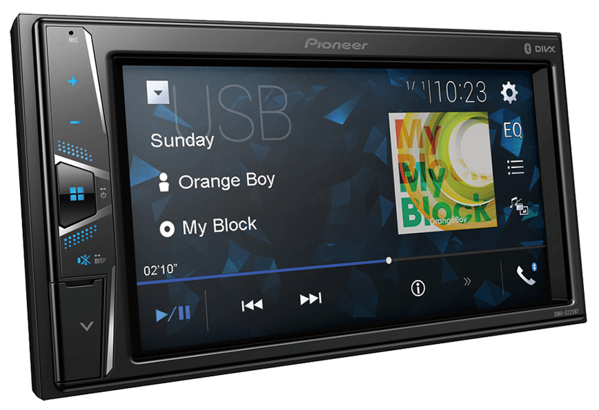 Pioneer DMH-G225BT touchscreen receiv