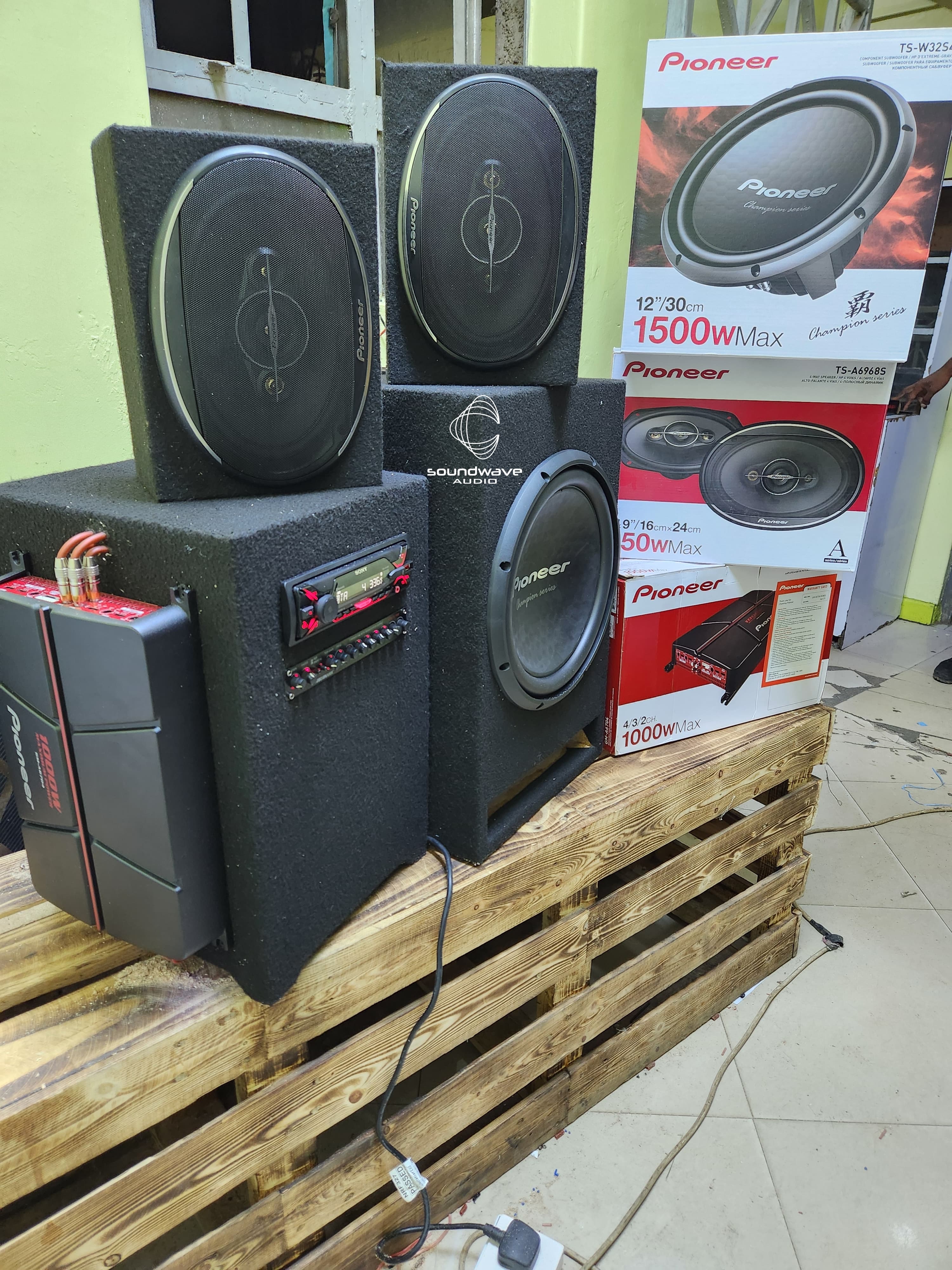 Sony DSX-410BT Complete Audio Setup