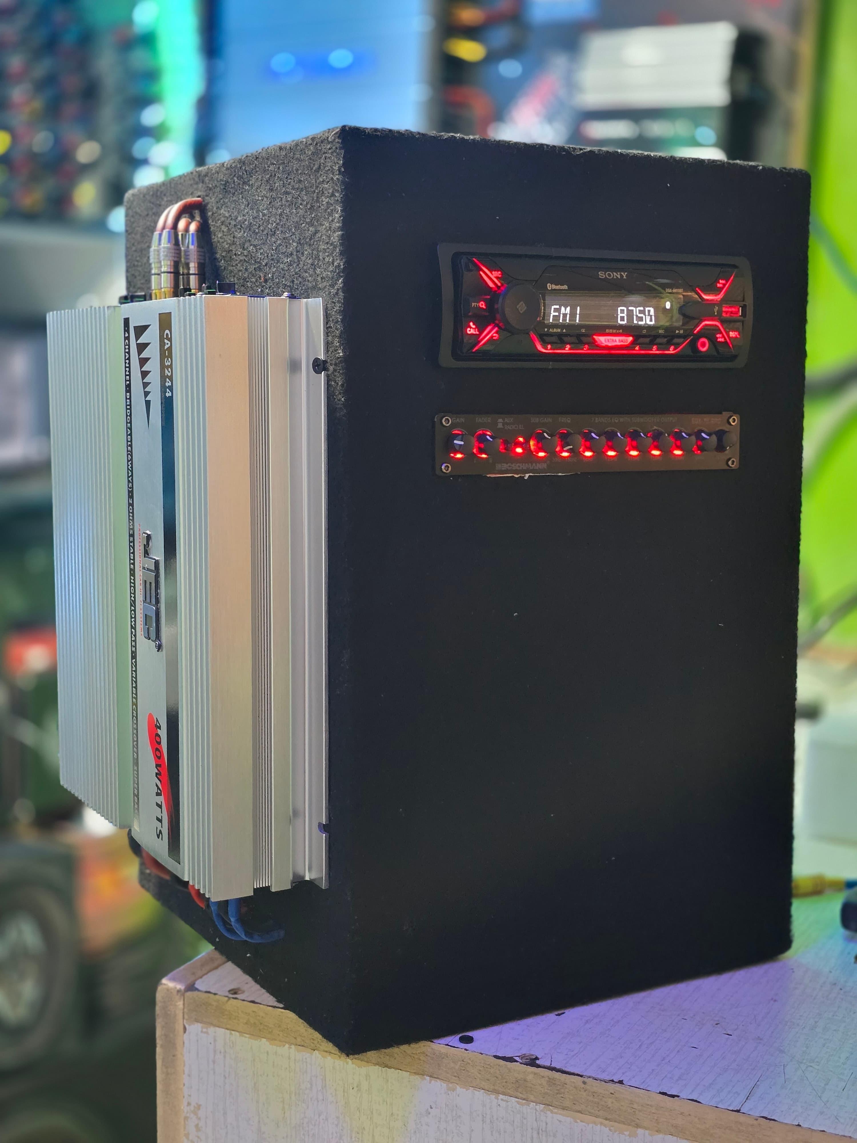 Sony DSX-410BT Starter Package Setup