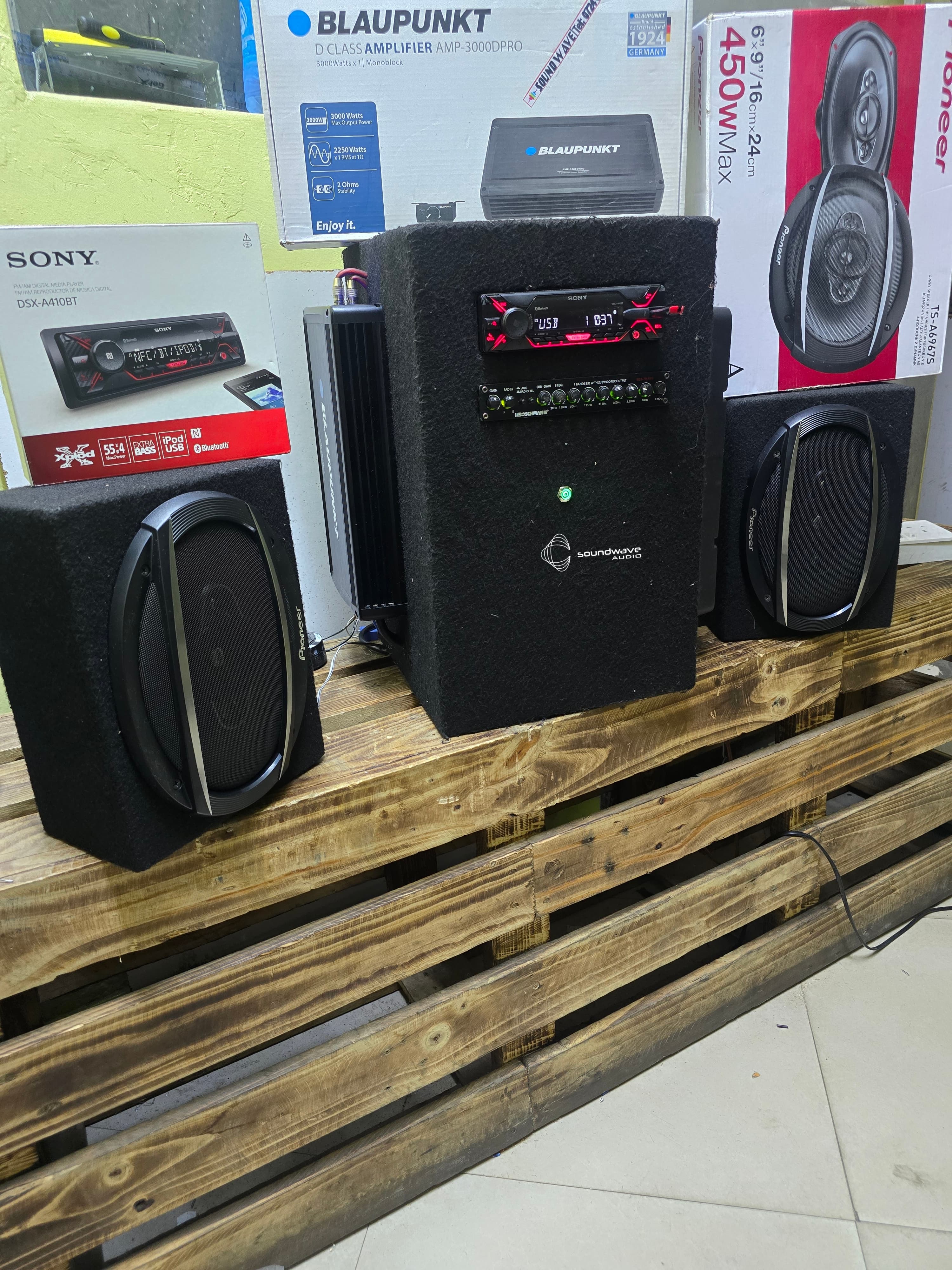 Sony DSX-A410BT Complete Setup 85,000