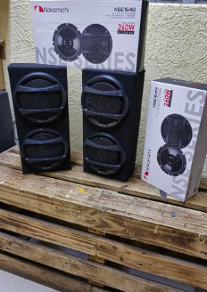 Nakamichi Tall Boys Setup