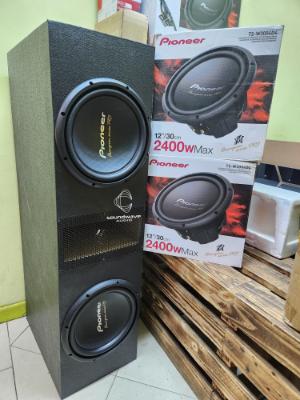 Pioneer 2400W Subwoofer Setup
