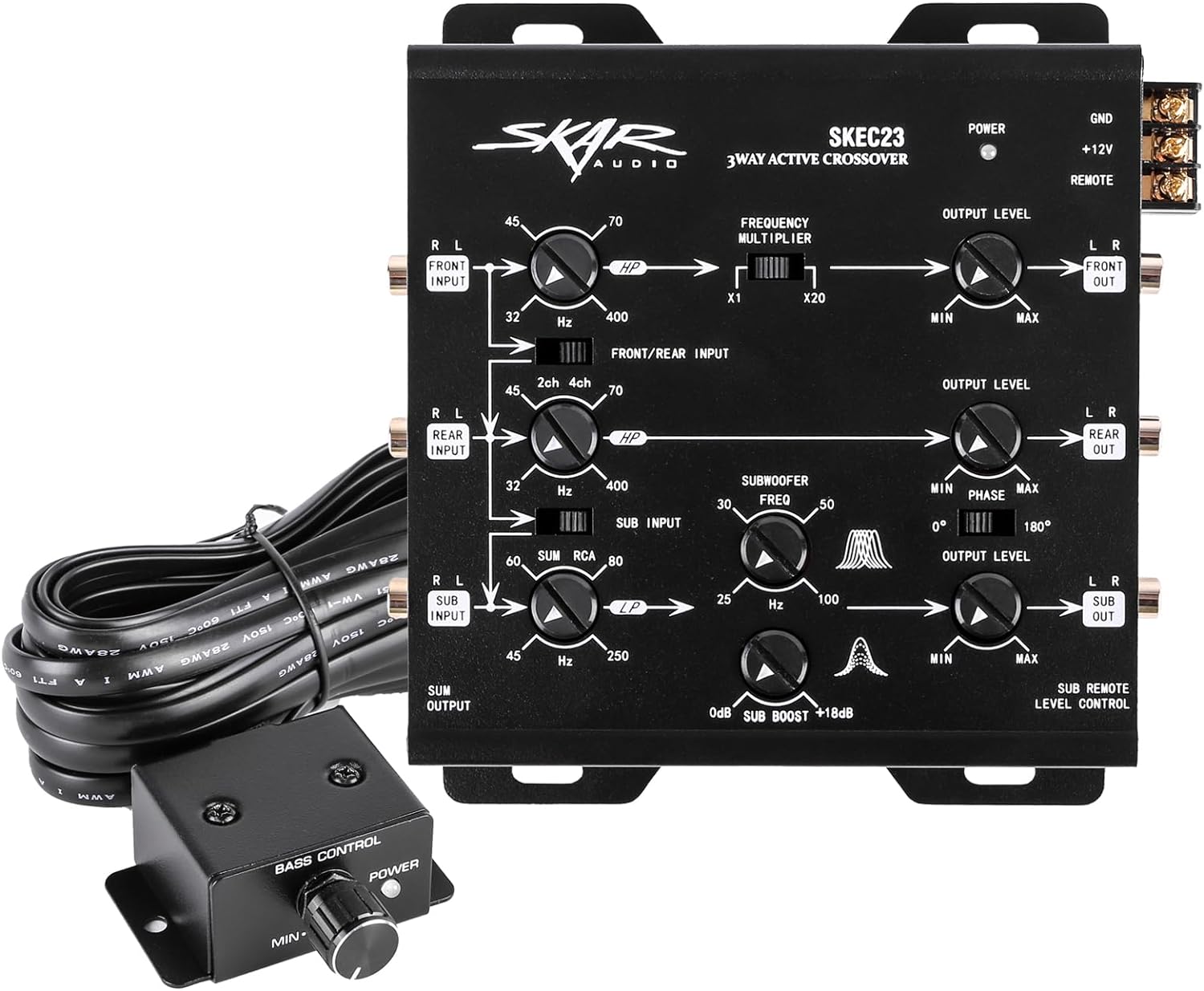 Skar Audio SKEC236-Channel Crossover